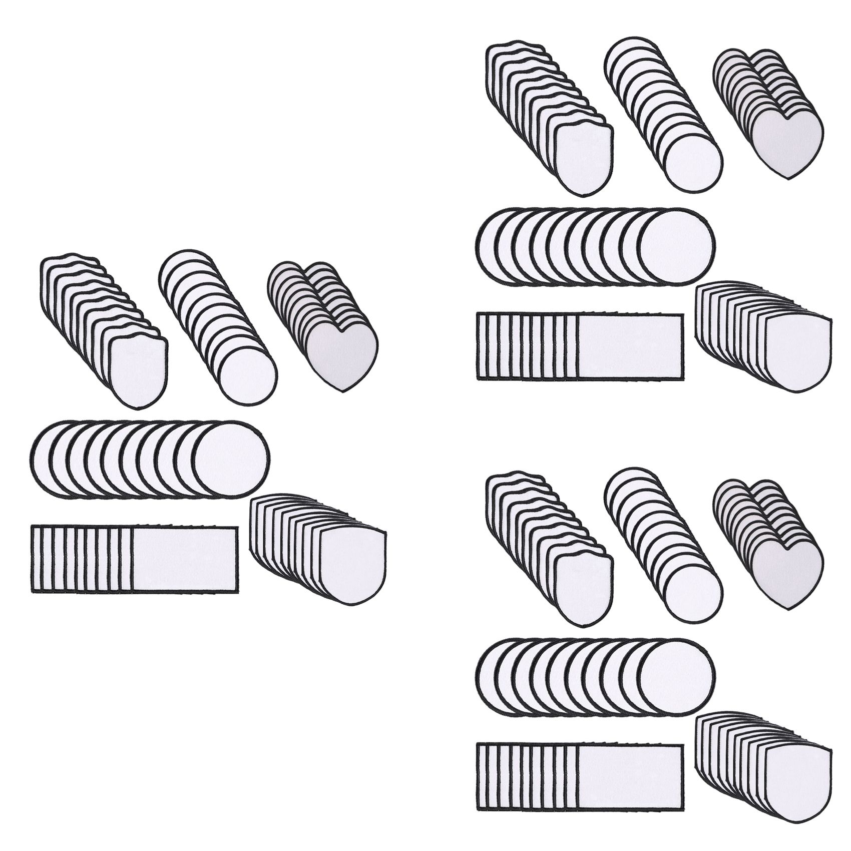 BAAJ-180 ชิ้น แผ่นผ้าเปล่าสำหร - Hat Sublimation Blank บทวิจารณ์และราคา