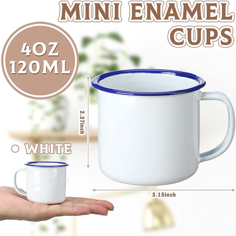แก้วกาแฟเคลือบขนาดเล็ก4ออนซ์แก - Sublimation Mug White บทวิจารณ์และราคา